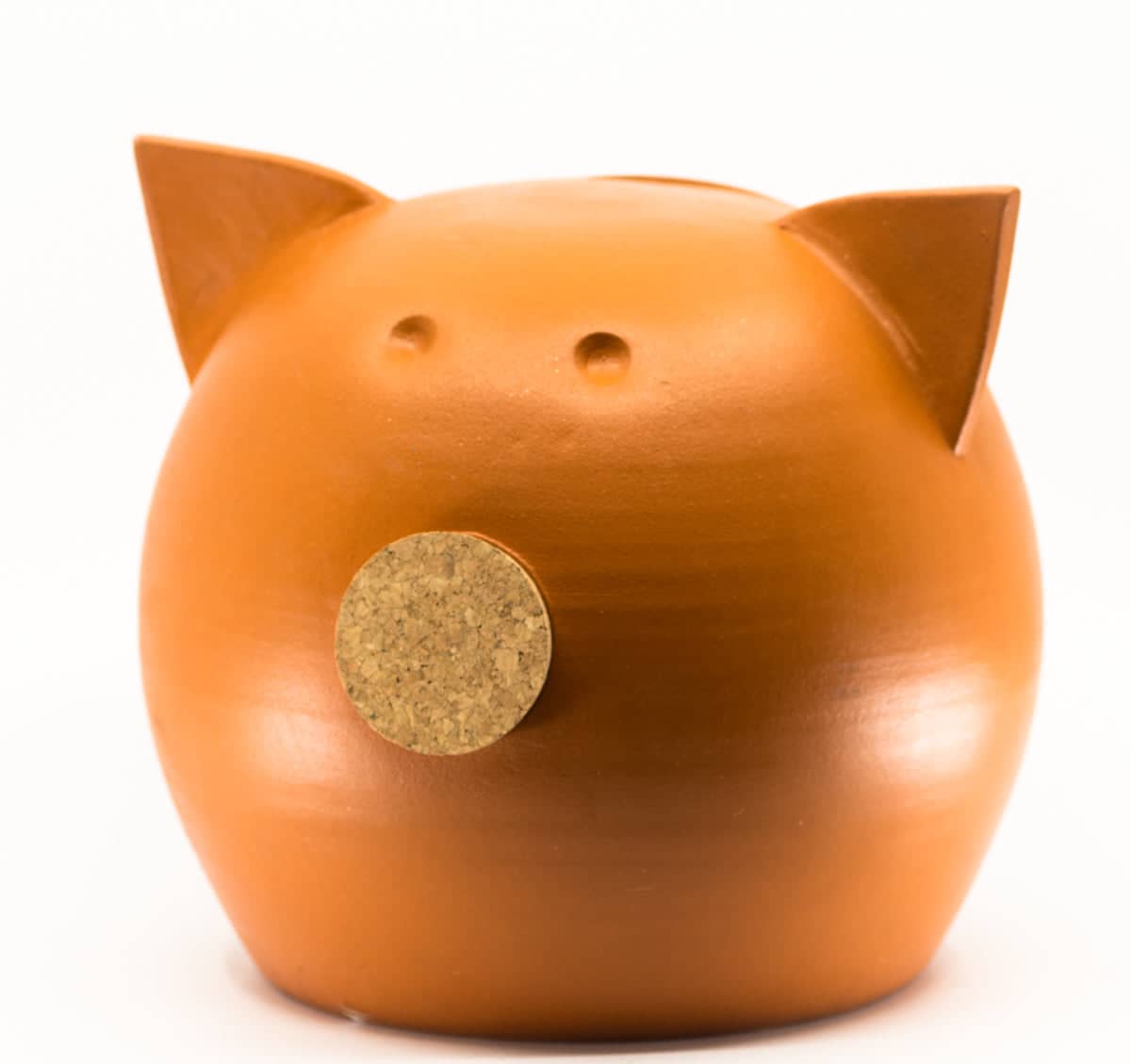 Handmade Ceramic Blackboard Piggy Bank - The Chalk Collection
